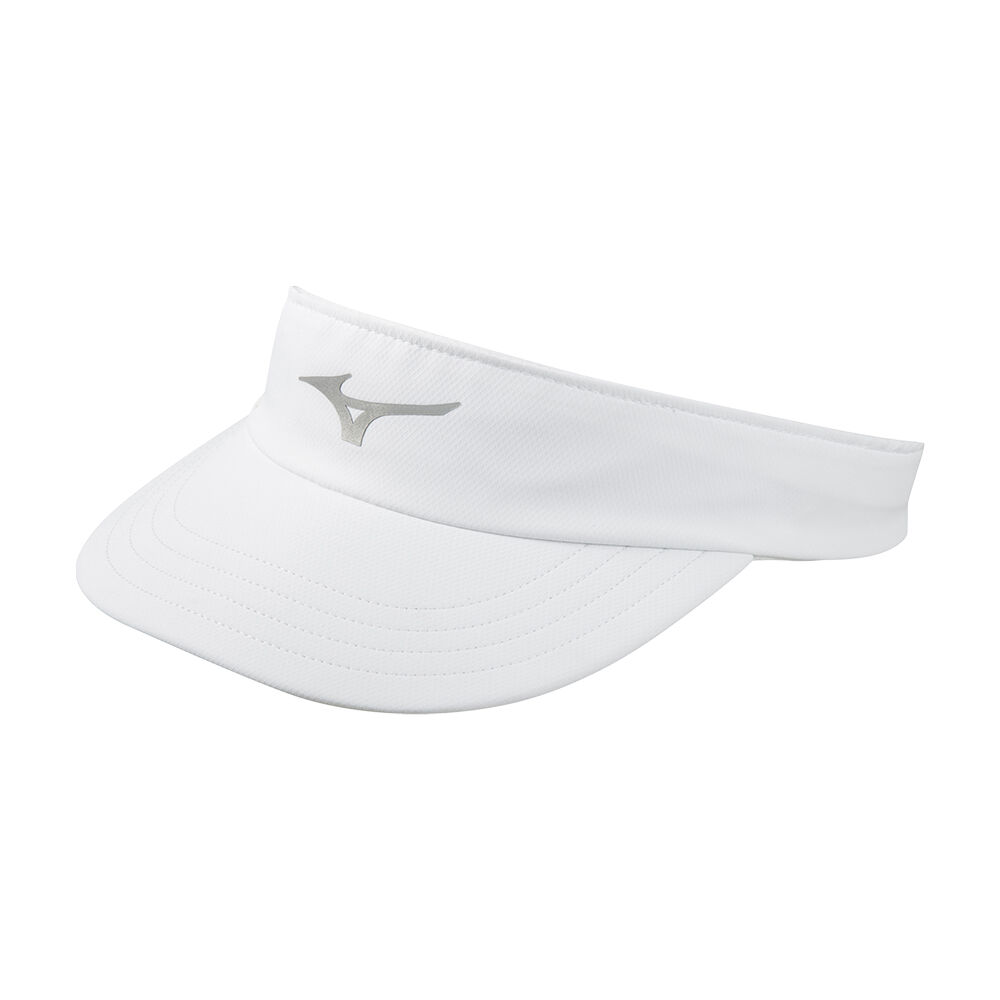 Panske Čiapky Mizuno DryLite Bezecke Biele Vypredaj DFSM04937